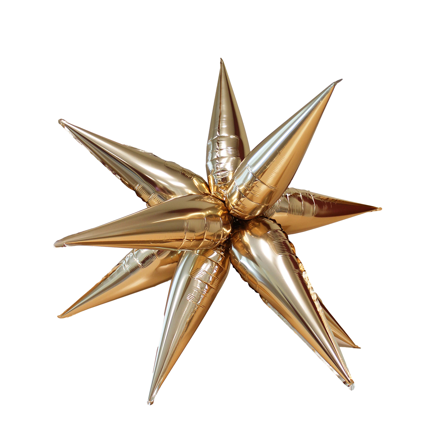 26" Ellie's Brand (GOLD)  Starburst Mylar - Single Pack  